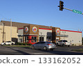 Burger King Fast Food Restaurant with blue sky outdoor Burger King Fast Food Restaurant with blue sky outdoor 133162052