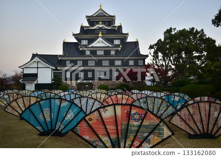 岡山城,扇子,岡山 岡山城,扇子,岡山 133162080