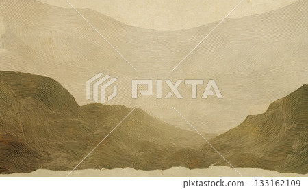 和紙張（棕色、米色） 133162109