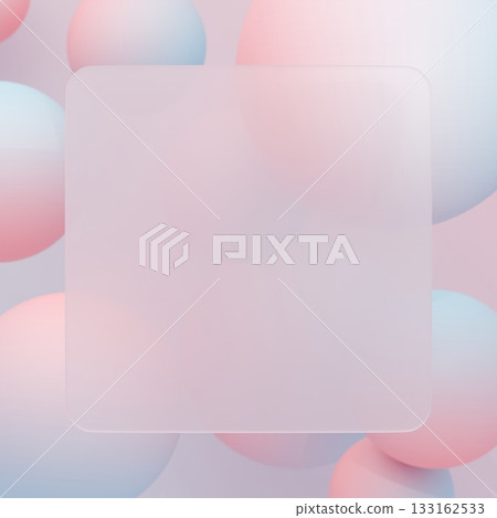 3D background material_Glassmorphism_Pastel color 3D background material_Glassmorphism_Pastel color 133162533