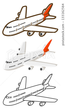 airplane (passenger plane) 133162564