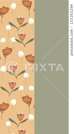 Soft Pastel Patterns with Florals, Fruits, and Cute Motifs for Notebook Designs Soft Pastel Patterns with Florals, Fruits, and Cute Motifs for Notebook Designs 133163294