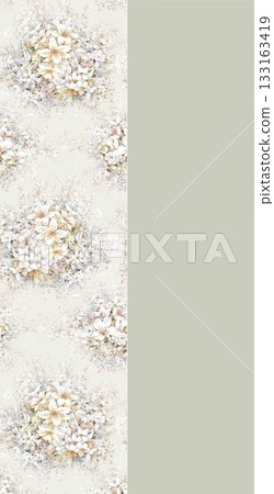 Soft Pastel Patterns with Florals Fruits and Cute Motifs for Notebook Designs 133163419