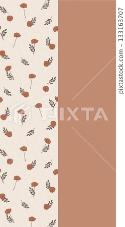 Soft Pastel Notebook Cover Designs with Delicate Patterns and Florals 133163707