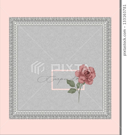 Soft Pastel Patterns with Florals Fruits and Cute Motifs for Notebook Designs 133163781