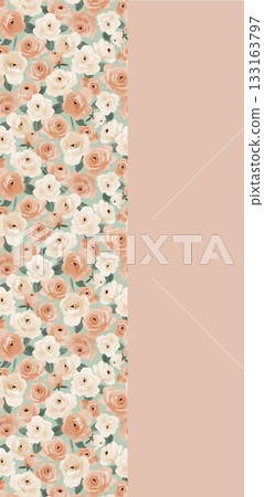 Soft Pastel Patterns with Florals Fruits and Cute Motifs for Notebook Designs Soft Pastel Patterns with Florals Fruits and Cute Motifs for Notebook Designs 133163797