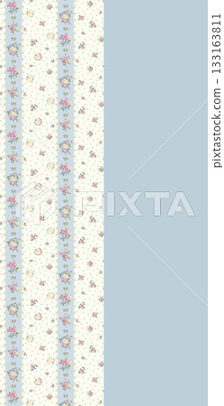 Soft Pastel Patterns with Florals Fruits and Cute Motifs for Notebook Designs Soft Pastel Patterns with Florals Fruits and Cute Motifs for Notebook Designs 133163811