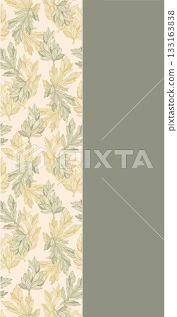 Soft Pastel Patterns with Florals Fruits and Cute Motifs for Notebook Designs 133163838