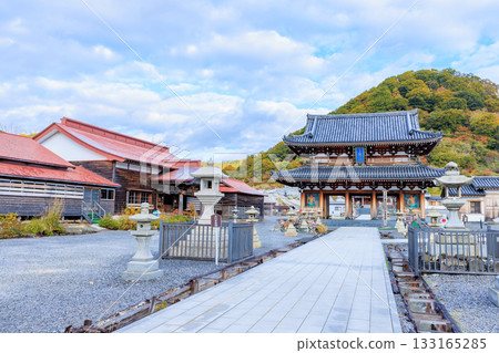 青森縣陸奧市,禦幸山菩提寺,神聖的御幸山之秋景 青森縣陸奧市,禦幸山菩提寺,神聖的御幸山之秋景 133165285