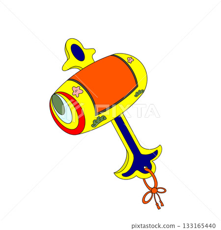 The magic mallet, depicted as a symbol of good fortune The magic mallet, depicted as a symbol of good fortune 133165440