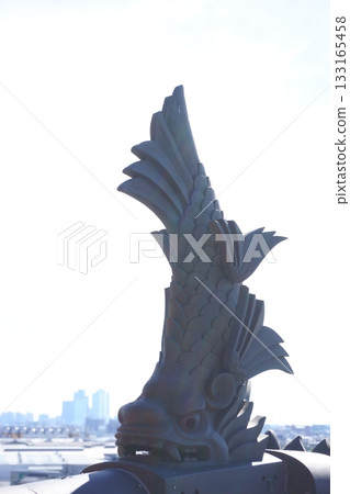 名古屋車站大樓和清洲城的鴛鴦 133165458