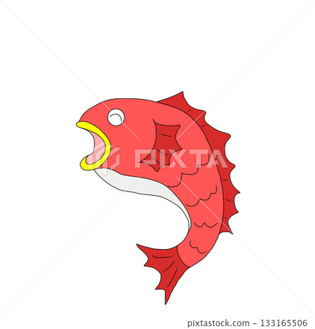 海鯛魚是幸運符，非常適合新年和其他慶祝活動。 133165506