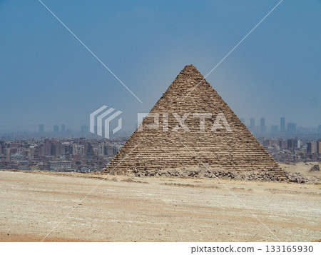 Egypt, Giza, Three Great Pyramids, Pyramid of Menkaure 133165930
