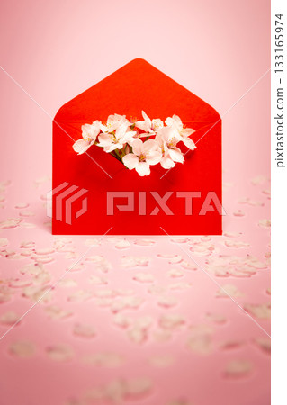 Cherry blossoms carrying the news of spring Cherry blossoms carrying the news of spring 133165974