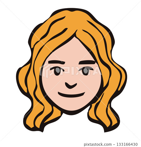 圖標_人物、女性、外國人、國籍 133166430