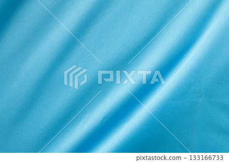 Blue sports clothing fabric football shirt jersey texture Blue sports clothing fabric football shirt jersey texture 133166733