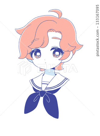 Sailor suit girl Sailor suit girl 133167095