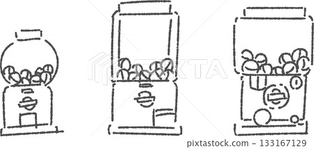 扭蛋套裝的粗略完成圖（僅線條） 133167129