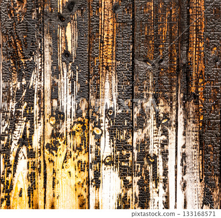 The exterior wall is designed with burnt cedar The exterior wall is designed with burnt cedar 133168571