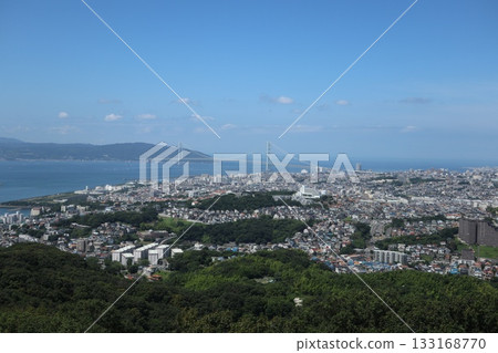 從須磨浦山神遊樂園眺望 從須磨浦山神遊樂園眺望 133168770