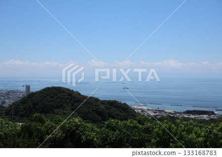 從兵庫縣神戶市眺望茶屋的景色 133168783