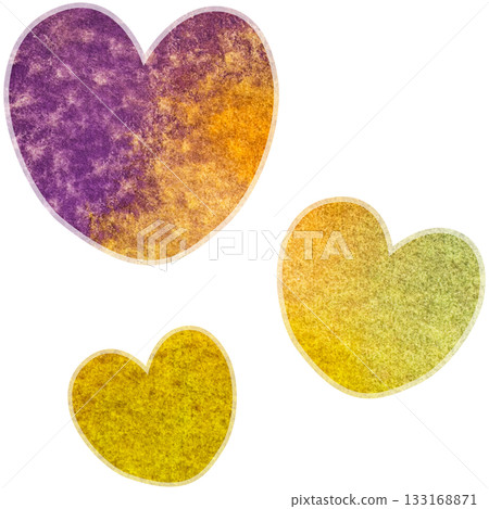 Beautiful watercolor heart icon image illustration Beautiful watercolor heart icon image illustration 133168871