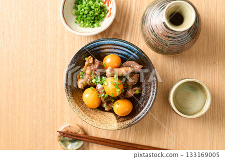 Simmered chicken 133169005