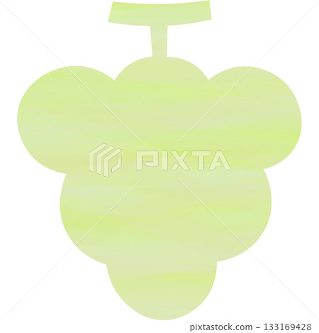 精美的水彩葡萄圖示圖像插圖 133169428