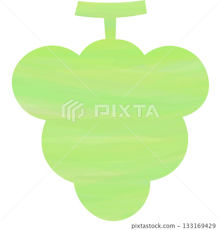 精美的水彩葡萄圖示圖像插圖 133169429