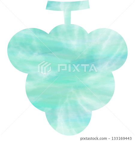 Beautiful watercolor grape icon image illustration Beautiful watercolor grape icon image illustration 133169443