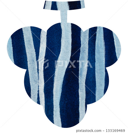 Beautiful watercolor grape icon image illustration Beautiful watercolor grape icon image illustration 133169469