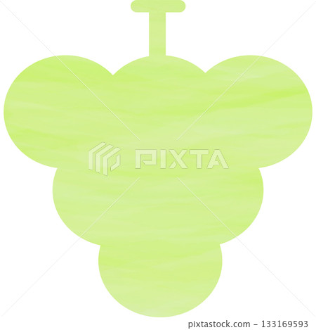 Beautiful watercolor grape icon image illustration Beautiful watercolor grape icon image illustration 133169593