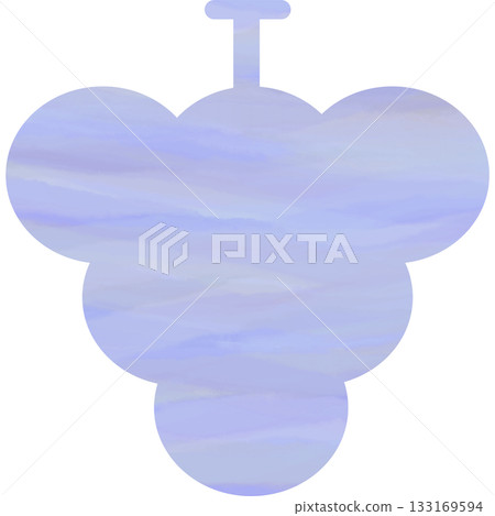 Beautiful watercolor grape icon image illustration Beautiful watercolor grape icon image illustration 133169594