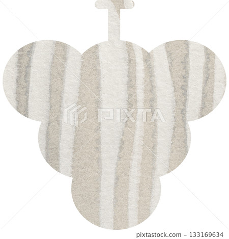 精美的水彩葡萄圖示圖像插圖 133169634