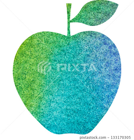 美麗的水彩蘋果圖示圖像的插圖 美麗的水彩蘋果圖示圖像的插圖 133170305