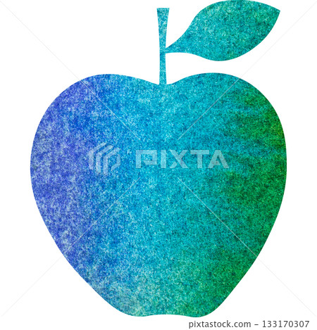 美麗的水彩蘋果圖示圖像的插圖 133170307