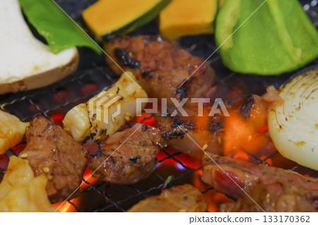 美味多汁的和牛烤肉 美味多汁的和牛烤肉 133170362