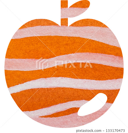 美麗的水彩蘋果圖示圖像的插圖 美麗的水彩蘋果圖示圖像的插圖 133170473