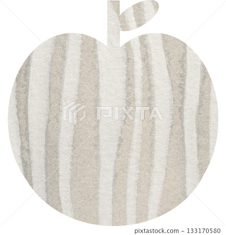 美麗的水彩蘋果圖示圖像的插圖 133170580