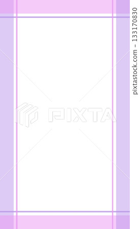Simple and cute frame background of colorful ribbon lines Simple and cute frame background of colorful ribbon lines 133170830