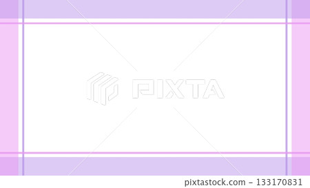 Simple and cute frame background of colorful ribbon lines Simple and cute frame background of colorful ribbon lines 133170831