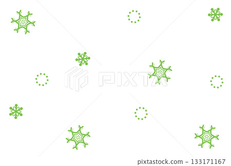 黃綠色雪景 133171167