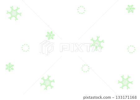 淺綠色雪景 133171168