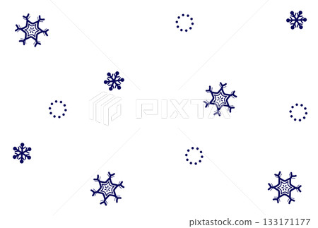 Dark blue snow background 133171177