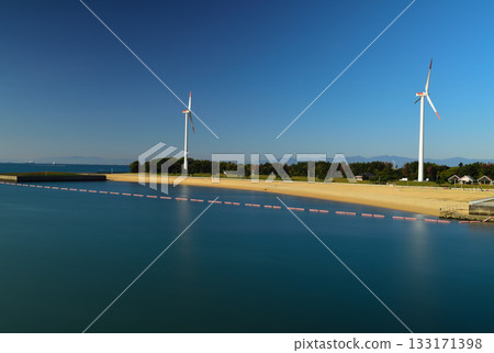 Shinmaiko Beach taken with a long exposure 133171398