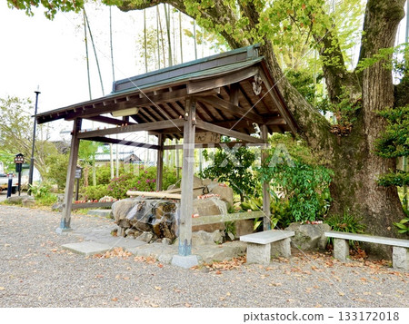 Daian-ji Temple in Nara Prefecture, with a view of the Chozuya (purification fountain) Daian-ji Temple in Nara Prefecture, with a view of the Chozuya (purification fountain) 133172018
