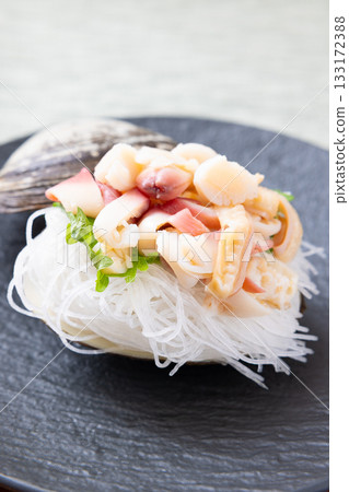 美味的海蛤刺身 美味的海蛤刺身 133172388
