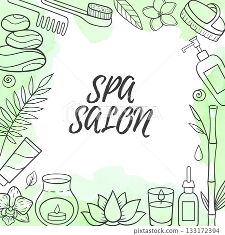 SPA and massage salon cocept, rest and body care SPA and massage salon cocept, rest and body care 133172394