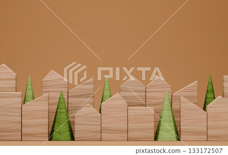 3D圖像_積木屋 3D圖像_積木屋 133172507