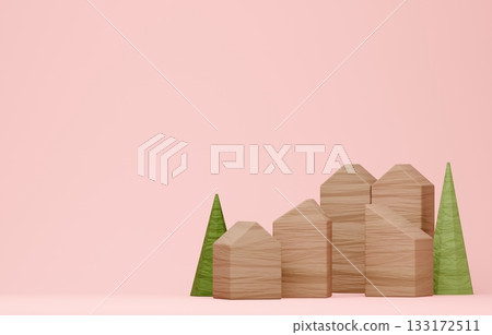 3D圖像_積木屋 3D圖像_積木屋 133172511